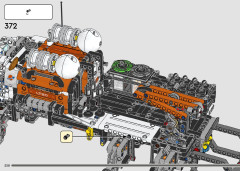 LEGO 42180 instructions page 258 – build guide