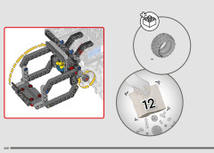 LEGO 42180 instructions page 260 – build guide