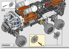 LEGO 42180 instructions page 262 – build guide