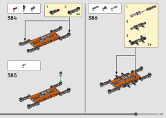 LEGO 42180 instructions page 267 – build guide