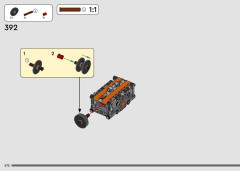 LEGO 42180 instructions page 270 – build guide