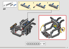 LEGO 42180 instructions page 41 – build guide