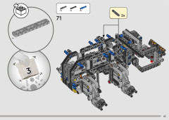 LEGO 42180 instructions page 43 – build guide