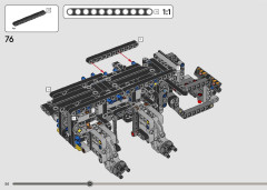 LEGO 42180 instructions page 50 – build guide