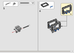 LEGO 42180 instructions page 7 – build guide
