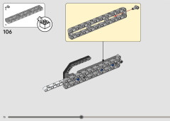 LEGO 42180 instructions page 72 – build guide