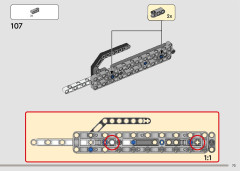 LEGO 42180 instructions page 73 – build guide