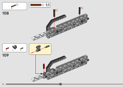 LEGO 42180 instructions page 74 – build guide
