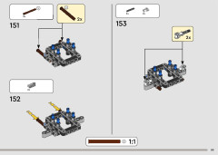 LEGO 42180 instructions page 99 – build guide