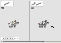 LEGO 42181 instructions page 104 – build guide