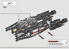 LEGO 42181 instructions page 105 – build guide