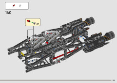 LEGO 42181 instructions page 109 – build guide