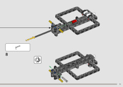 LEGO 42181 instructions page 11 – build guide