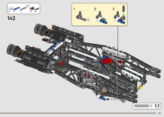 LEGO 42181 instructions page 111 – build guide