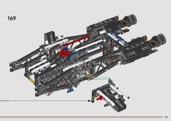 LEGO 42181 instructions page 129 – build guide