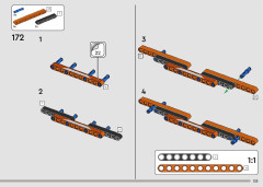 LEGO 42181 instructions page 133 – build guide