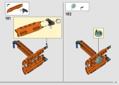 LEGO 42181 instructions page 141 – build guide