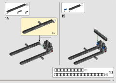 LEGO 42181 instructions page 15 – build guide
