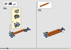 LEGO 42181 instructions page 153 – build guide