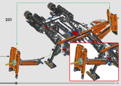 LEGO 42181 instructions page 157 – build guide
