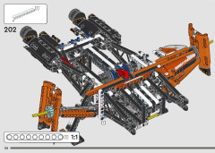 LEGO 42181 instructions page 158 – build guide