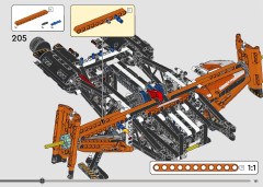 LEGO 42181 instructions page 161 – build guide