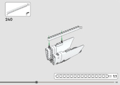 LEGO 42181 instructions page 183 – build guide