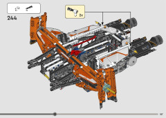 LEGO 42181 instructions page 187 – build guide