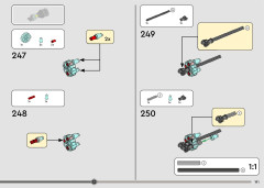 LEGO 42181 instructions page 191 – build guide