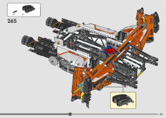 LEGO 42181 instructions page 201 – build guide
