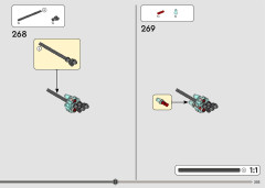 LEGO 42181 instructions page 203 – build guide
