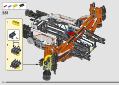 LEGO 42181 instructions page 210 – build guide