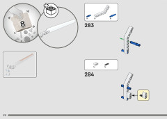 LEGO 42181 instructions page 212 – build guide
