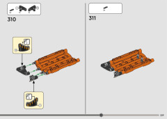 LEGO 42181 instructions page 229 – build guide
