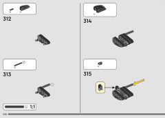 LEGO 42181 instructions page 230 – build guide