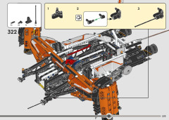 LEGO 42181 instructions page 235 – build guide