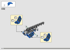 LEGO 42181 instructions page 242 – build guide