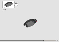 LEGO 42181 instructions page 249 – build guide