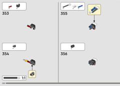 LEGO 42181 instructions page 250 – build guide
