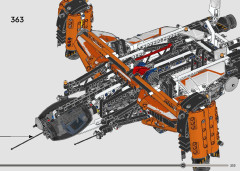 LEGO 42181 instructions page 253 – build guide