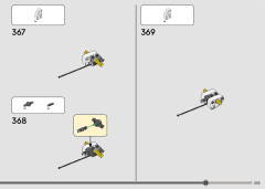 LEGO 42181 instructions page 255 – build guide