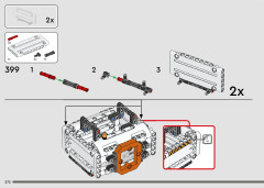 LEGO 42181 instructions page 272 – build guide