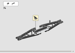 LEGO 42181 instructions page 61 – build guide