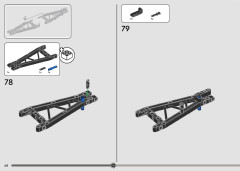 LEGO 42181 instructions page 68 – build guide