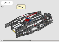 LEGO 42181 instructions page 74 – build guide