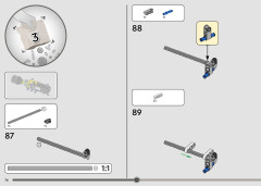 LEGO 42181 instructions page 76 – build guide