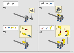 LEGO 42181 instructions page 77 – build guide