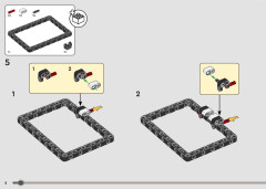 LEGO 42181 instructions page 8 – build guide
