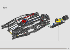 LEGO 42181 instructions page 83 – build guide