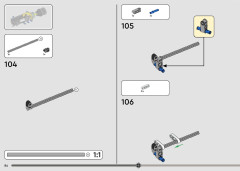 LEGO 42181 instructions page 84 – build guide